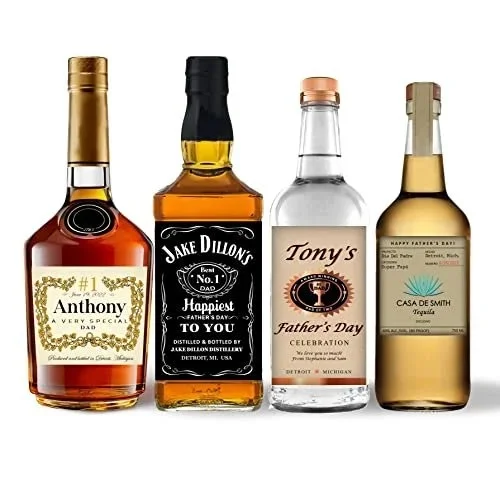 Wine & Leaker sticker Labels